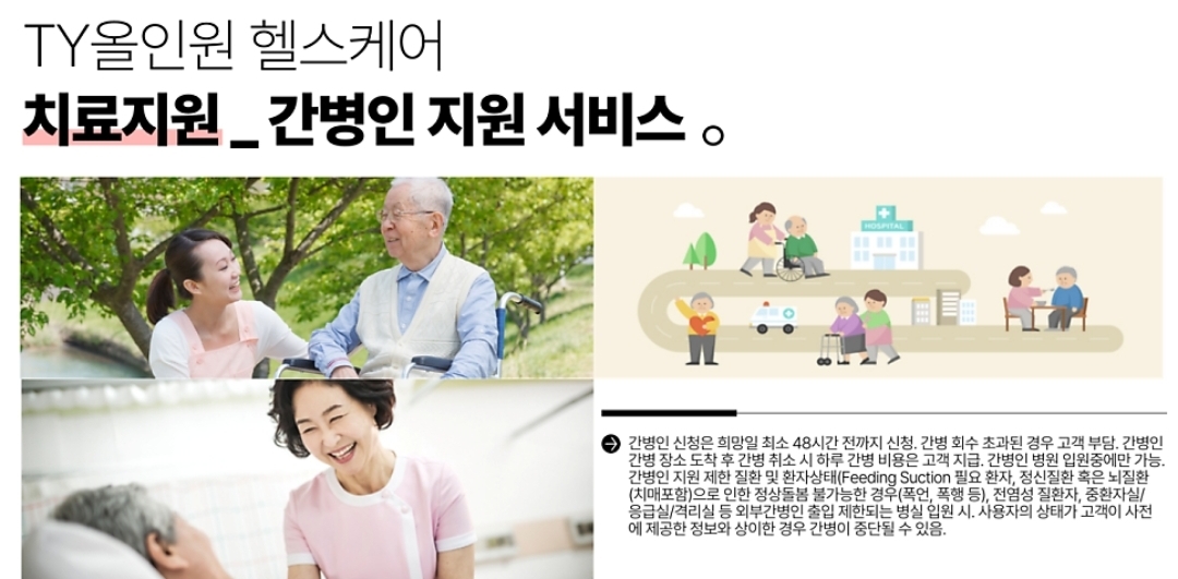 상조, 간병, 크루즈, 헬스케어